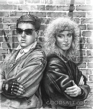 Young Biker Couple