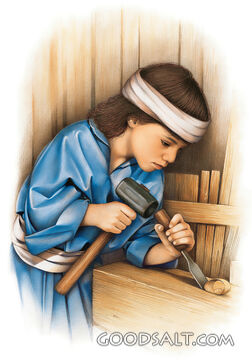 Young Carpenter Boy