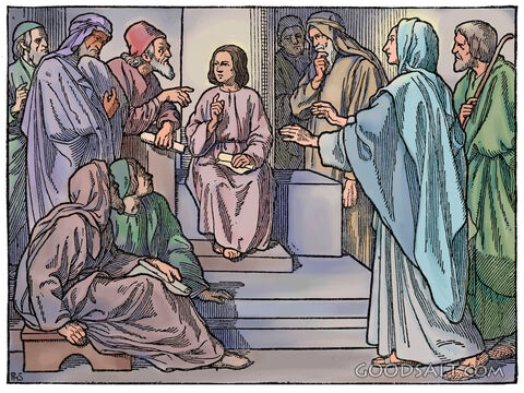 Young Christ and the Scholars