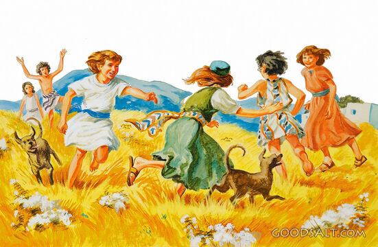 Young Jesus at Play