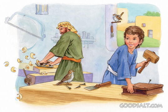 Young Jesus Helps