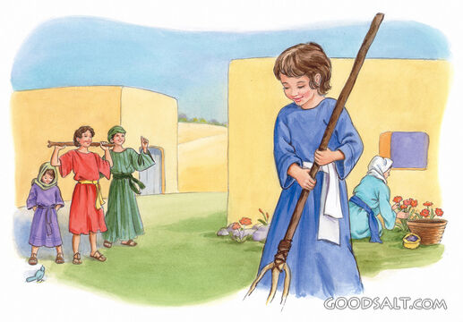 Young Jesus Helps