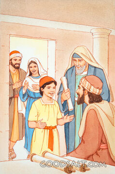 Young Jesus With the Teachers