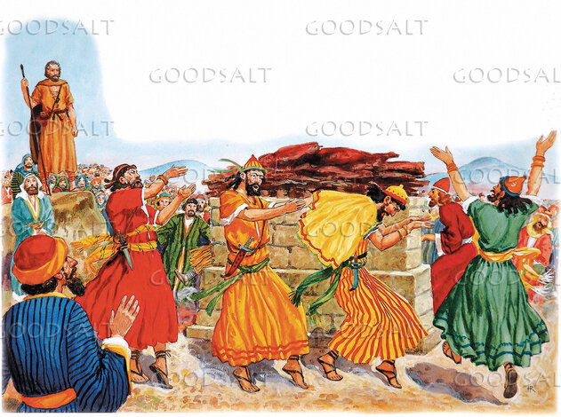 Prophets of Baal at Mount Carmel