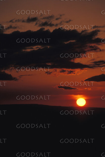 Sun at the Edge of Evening