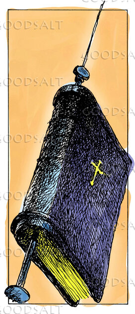 Bible With Needle