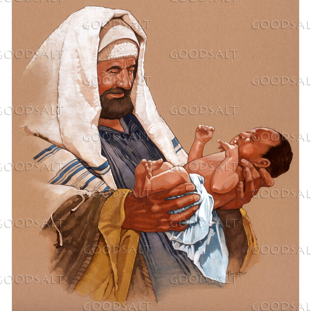 Simeon Holds the Christ Child