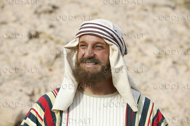 Smiling Israelite Disciple Portrait