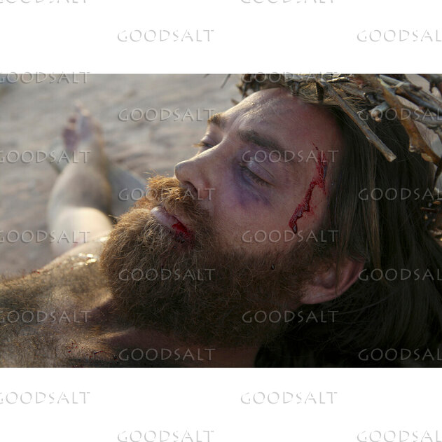 Wounded Christ Crowned with Thorns