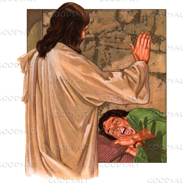 Jesus Rebukes the Unclean Spirit