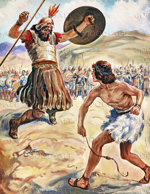 David and Goliath