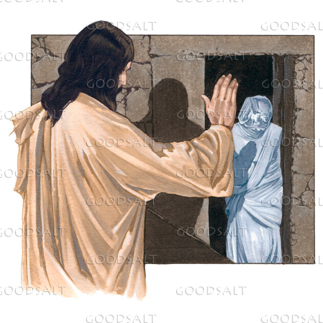 Jesus Calls Lazarus from the Tomb