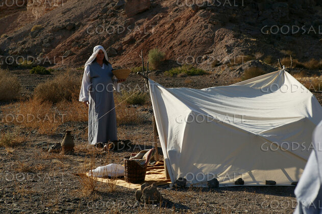 Jael Welcomes Sisera to Her Tent