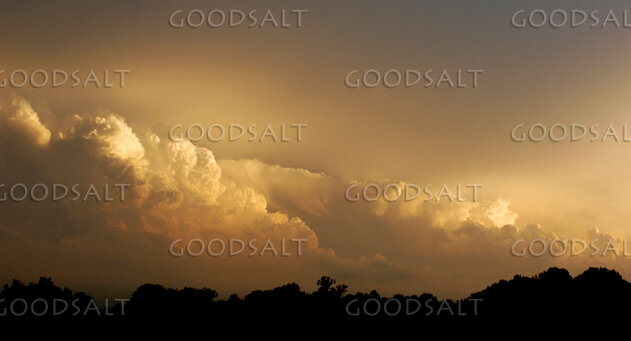 Glory Over the Evening Clouds