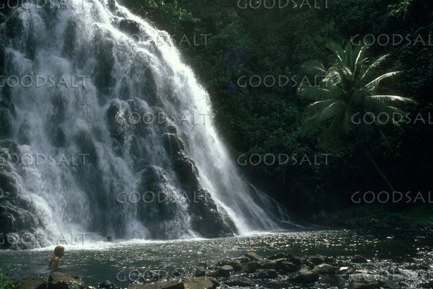 Tropical Waterfall in God’s Creation