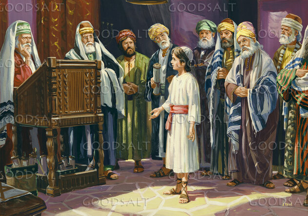In the Temple at Twelve