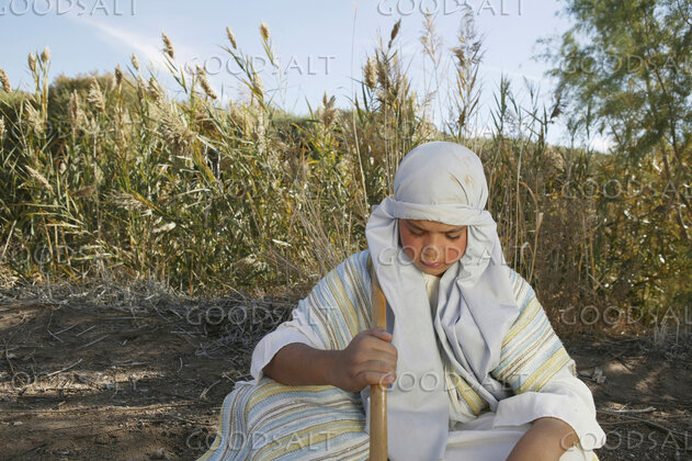 Young Israelite with a Shepherd Staff