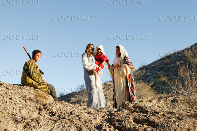 Israelite Family on the Hillside