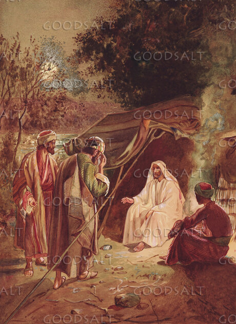 John and Andrew Follow Jesus