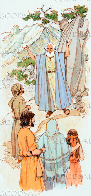 Joshua Makes a Covenant With the People