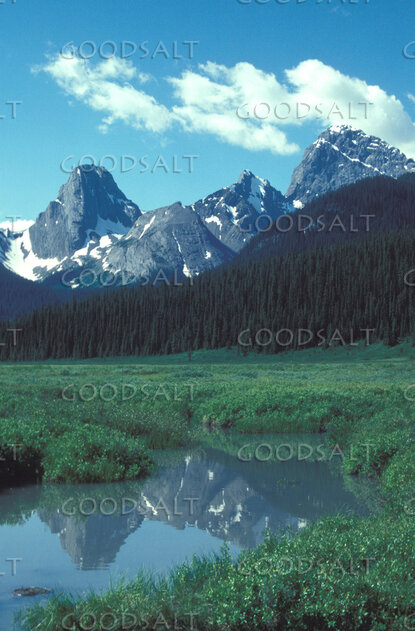 Still Waters Before the Mountain Peaks