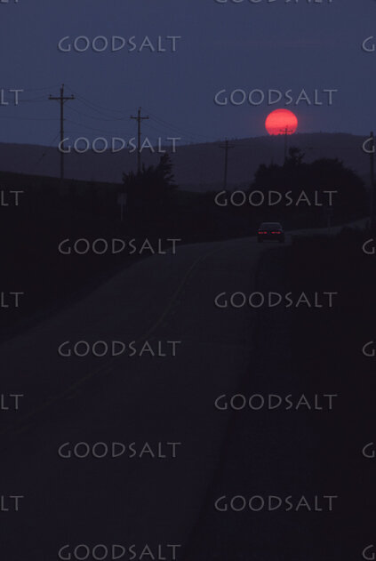 Road Into the Setting Sun