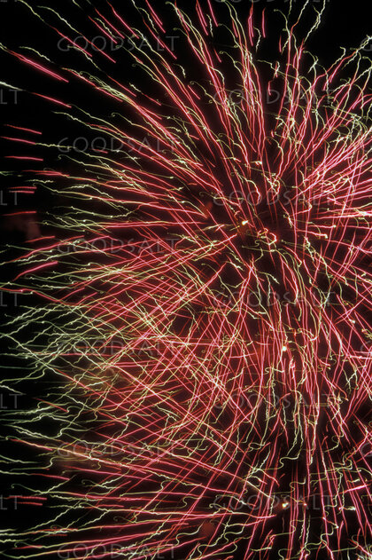 Night Sky Fireworks Celebration