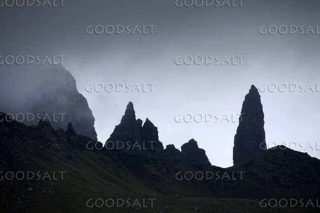 Misty Mountain Spires of Creation