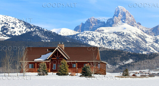 Winter Refuge Beneath the Mountains