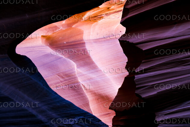 Light Through the Sandstone Canyon