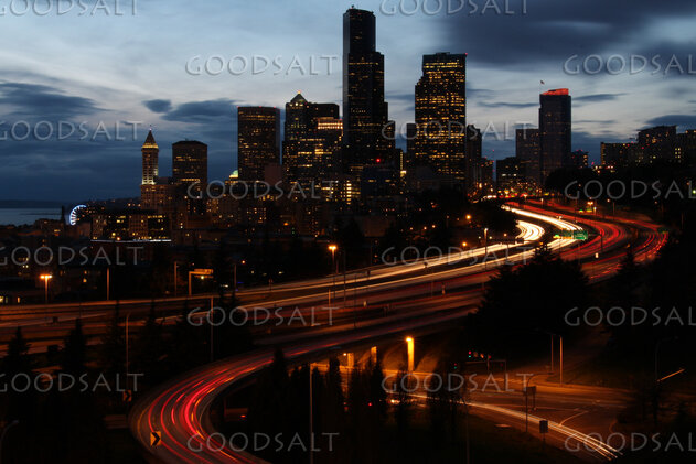 City Lights at Dusk