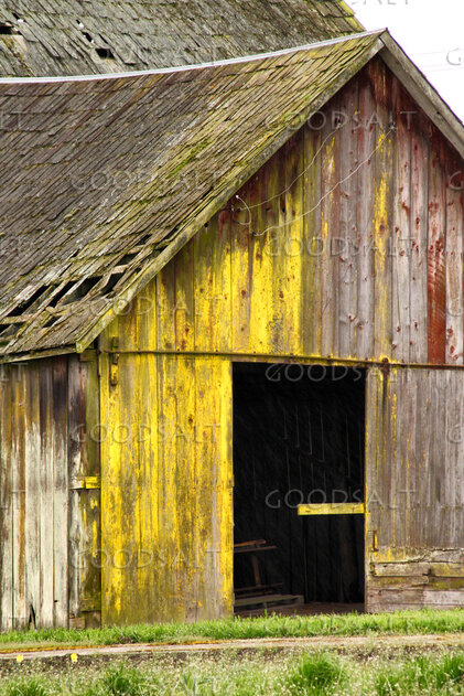 Weathered Barn Doorway
