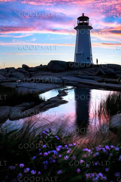 Lighthouse of Christ at the Rocky Shore