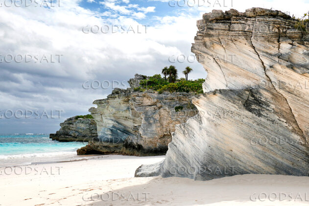 Rock of Refuge by the Sea