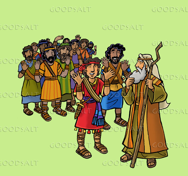 Moses Commissions Joshua
