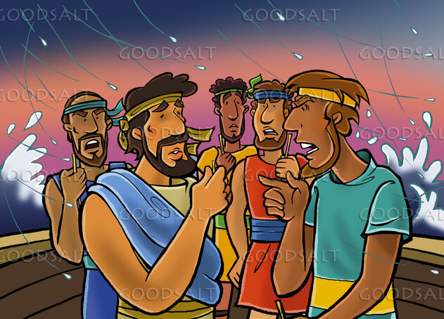 Sailors Caught in the Storm