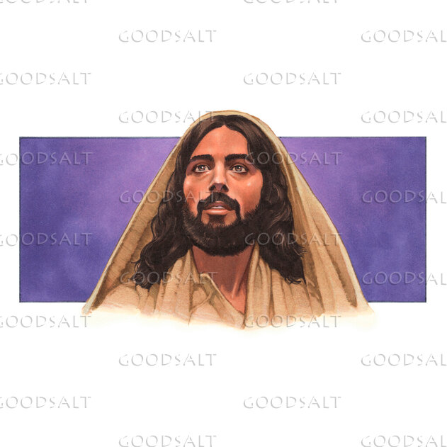 Jesus Looking Toward Heaven