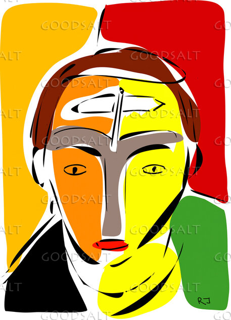 Man at Crossroads