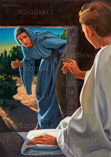 Mary Looks Into the Tomb