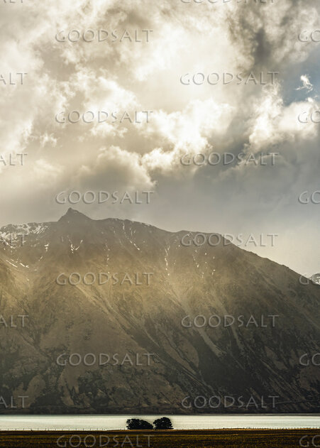 Glory Over the Mountain Lake