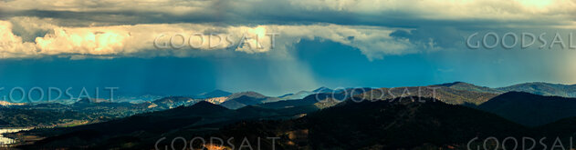 Glory Breaking Over the Mountains