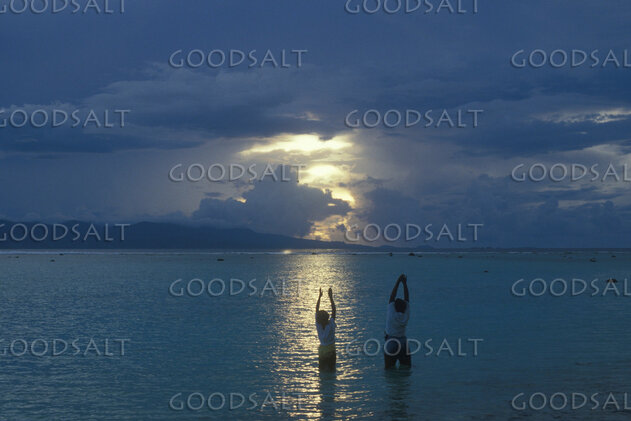 Worship in the Waters at Dawn