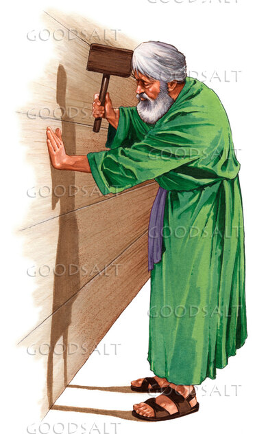 Noah Building the Ark
