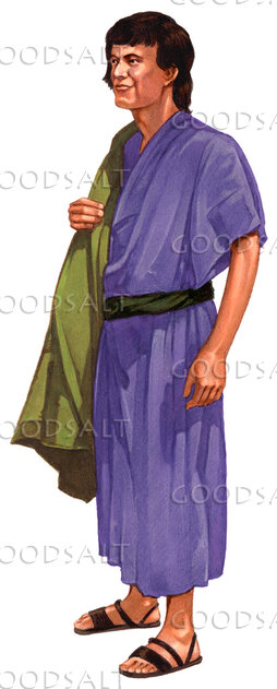Young Man in Biblical Robe