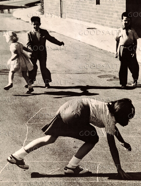 Playing Hopscotch