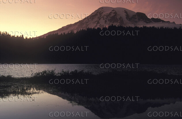 Mount Baker Reflected at Dawn
