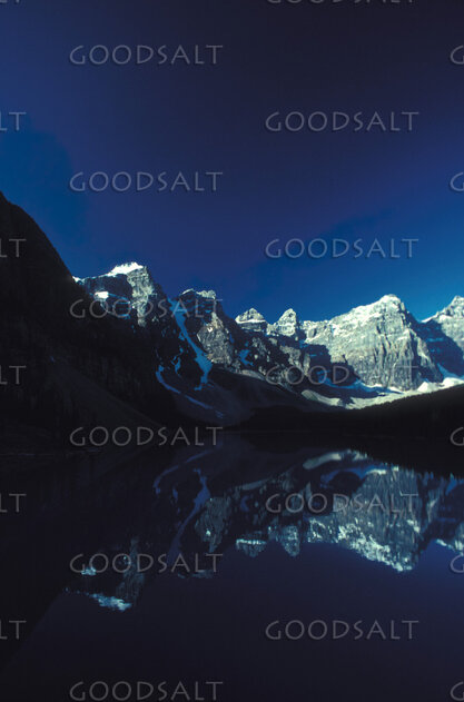 Majesty Reflected in the Mountain Lake