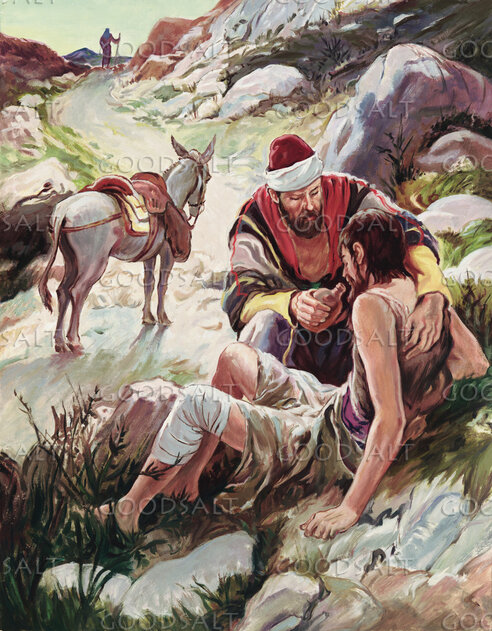 Samaritan Helps the Jew