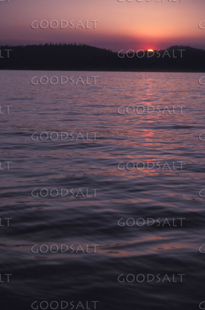 Sunset Over Still Waters