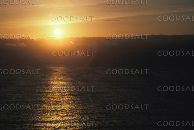 Sunset Over the Waters